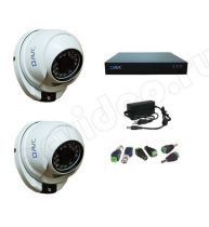 Комплект видеонаблюдения AVC 2-4 Full HD на 2 камеры