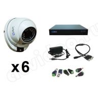 Комплект видеонаблюдения AVC 6-4 Full HD на 6 камер