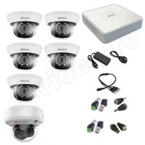Комплект видеонаблюдения HiWatch 6-3 5MP на 6 камер