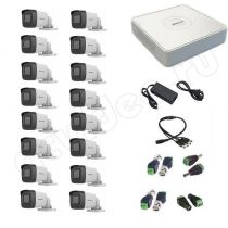 Комплект видеонаблюдения HiWatch 16-2 5MP на 16 камер