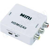 Конвертер Mini HDMI2AV (HDMI-RCA) 