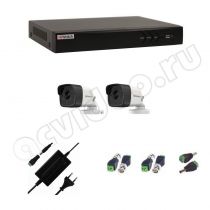Комплект видеонаблюдения HiWatch 2-2 3Mp на 2 камеры