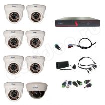 Комплект видеонаблюдения AVC 8-1-1 Full HD на 8 камер