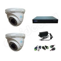 Комплект видеонаблюдения AVC 2-1 Full HD на 2 камеры Стандарт