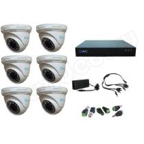 Комплект видеонаблюдения AVC 6-1 Full HD Стандарт на 6 камер